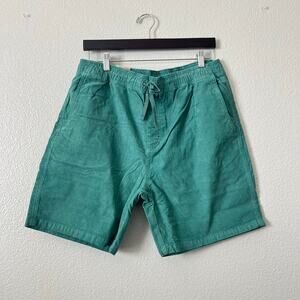 Prana Mens Canyon Camp Short in Cove Green Corduroy 1968941
